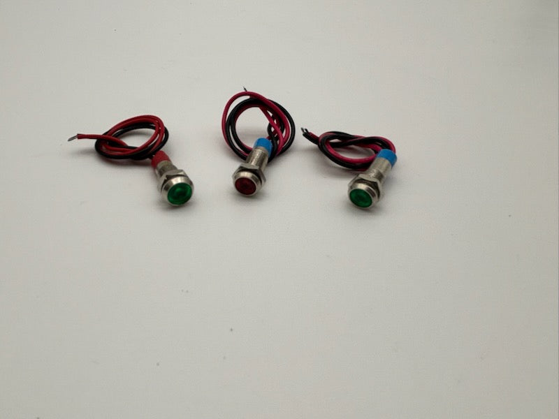 Red and Green Indicator Lights